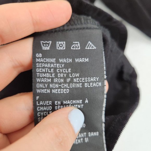 Harley Davidson Shirt Womens Medium Black Micro Cord Embroidered Dragon Corduroy - Picture 9 of 13